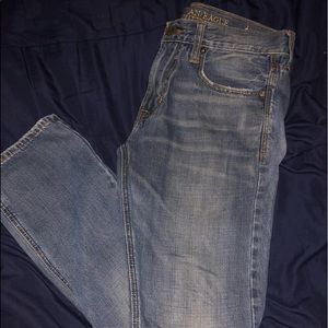 slime strait american eagle jeans
